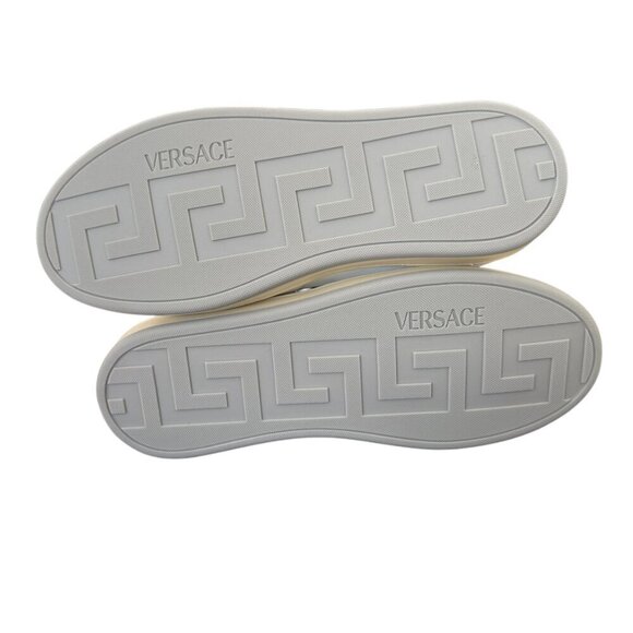 Versace Medusa White Leather Women's Sneaker Shoe, 1014316, 38 or 39 - Picture 3 of 15